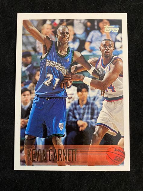 Kevin maurice garnett ▪ twitter: Lot - (Mint) 1996-97 Topps Kevin Garnett Rookie #131 Basketball Card - HOF - Minnesota Timberwolves