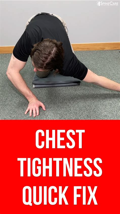 How To Fix Chest Muscle Tightness In 30 Seconds Artofit