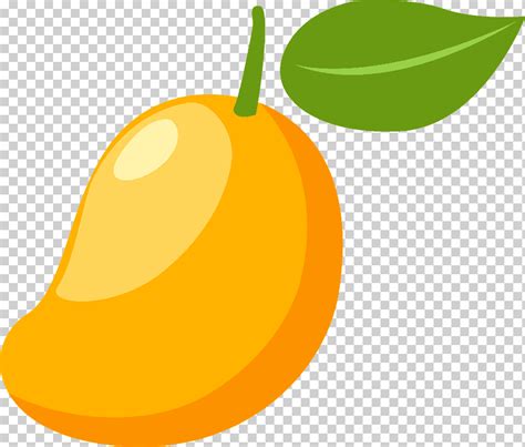 Mango Mangifera Indica Mango De Dibujos Animados Alimentos Naturales