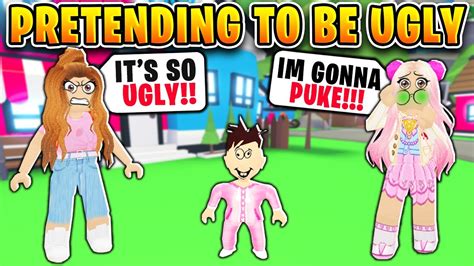 We Dressed Ugly To See If People Would Adopt Us In Adopt Me Roblox