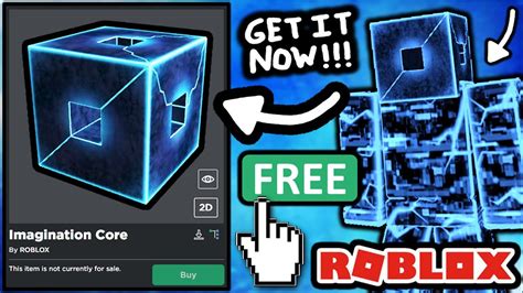 Free Accessory How To Get Imagination Core Roblox Youtube