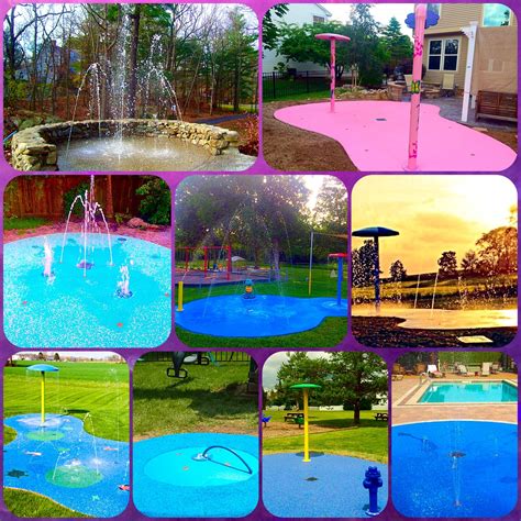 For around $30 we were able to create this water tunnel that will keep us cool through out the summer. Residential Splash Pads by My Splash Pad | Backyard water ...