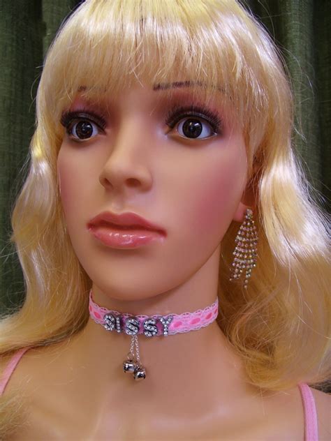 Any Size Personalize Choker Pink White Lace Sissy Bells Bdsm Ddlg Plus Cum Words Ebay