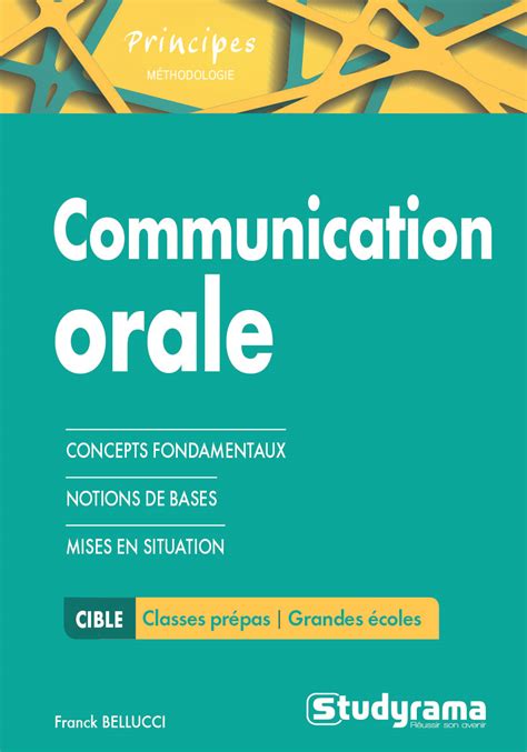 Communication Orale Concepts Fondamentaux Notions De Base Mises