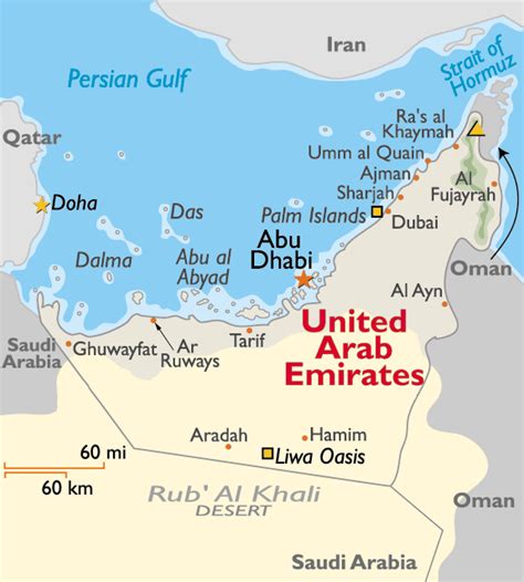 Maps Of Uae Emirates Travel Guide