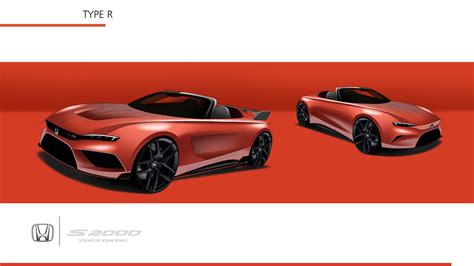 2024 Honda S2000 Successor Rendered With Futuristic Styling Civic Type