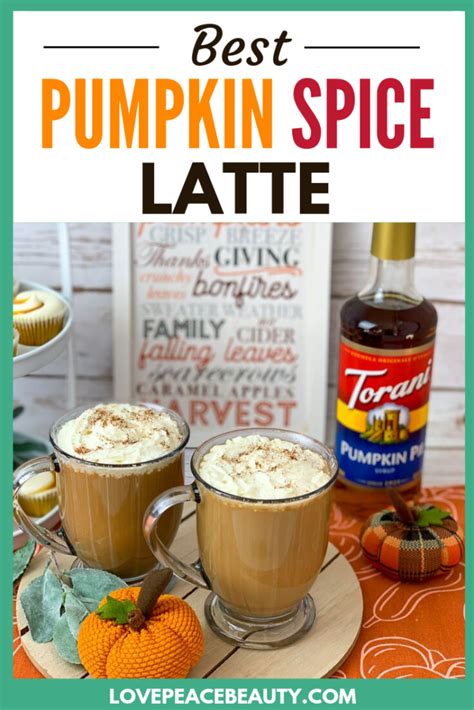 How To Make A Pumpkin Spice Latte In 3 Easy Steps Love