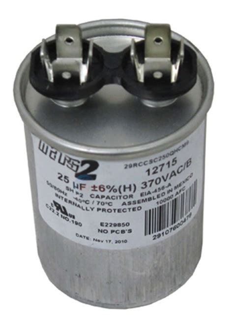 Electric Motor Starting Capacitor Selection Select An Ac Compressor