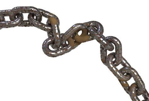 3d Render Realistic Chain 12904710 Png