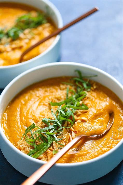 Thai Sweet Potato And Carrot Soup Damn Delicious