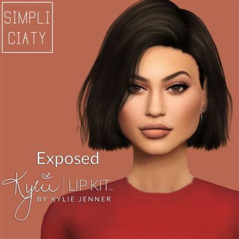 Simpliciaty Kylie Lip Kit Exposed • Sims 4 Downloads Sims 4 Sims