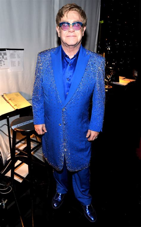 Sir Elton John From 2013 Emmys Stars In The Audience And Backstage E News