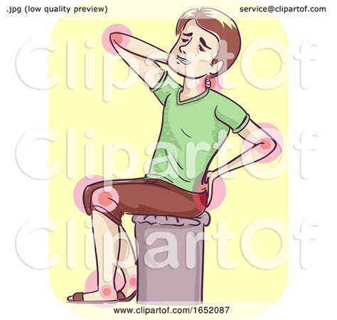 Man Joints Pain Illustration By Bnp Design Studio 1652087
