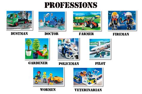 ⭐ ejercicios de trabajos y oficios en inglés. Profesiones y ocupaciones - Professions and ocupations ...