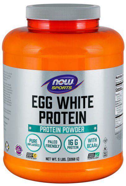 Egg White Protein Now Foods 5 Lbs Powder