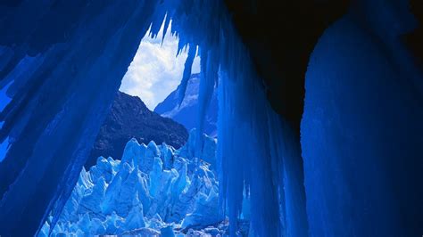 Ice Cave Wallpaper Wallpapersafari