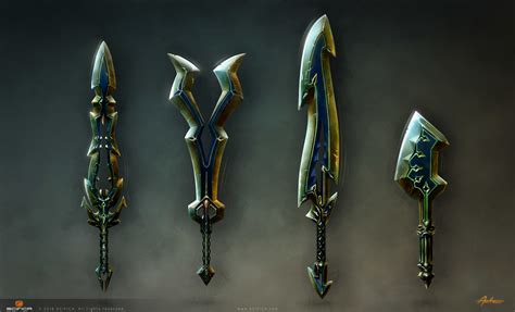 Anton Cermak Fantasy Sword Concept Art
