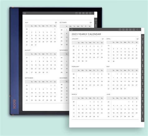 Boox Note Air Diary Notebook 2024 And 2025 Get Your Planner Template Pdf