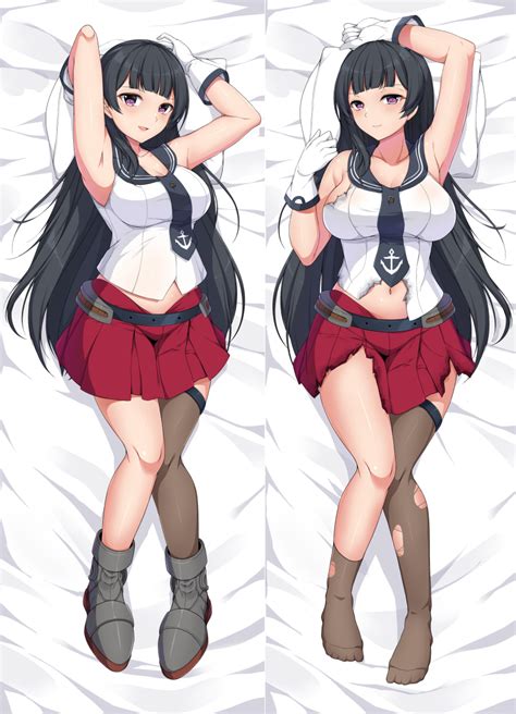 Sheita Agano Kancolle Kantai Collection Torn Legwear Absurdres Commentary Commission