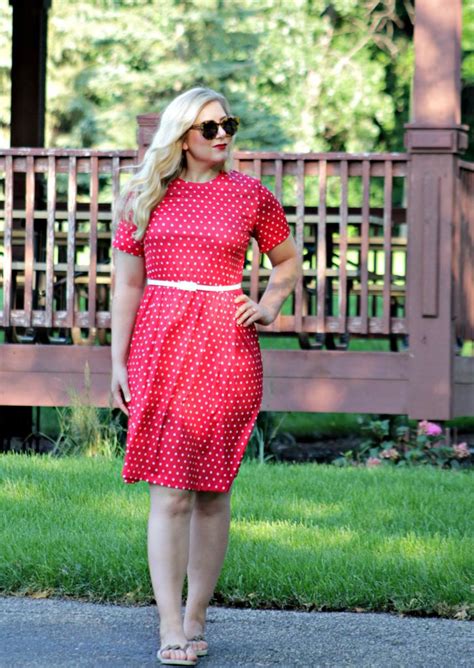 Summer Days In A Red Polka Dot Dress Rachels Lookbook