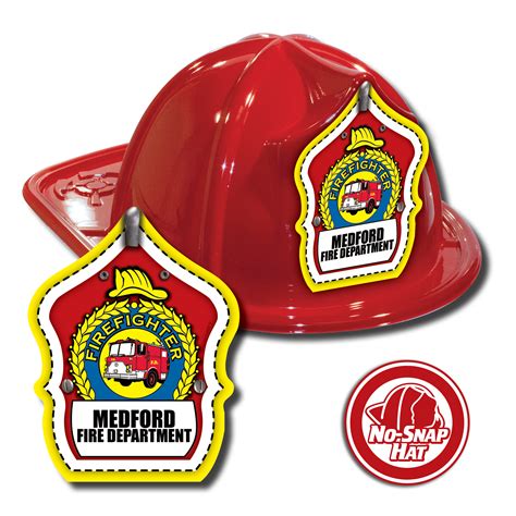 Custom Fire Truck Hats In Red