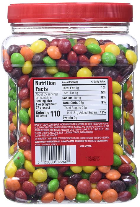 Skittles Original Fruity Candy Jar Tamarind 54 Ounce Buy Online In India At Desertcart