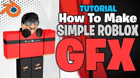 How To Make Roblox Gfx Profile Pictures Easy Youtube