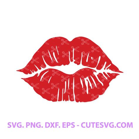 Kiss Svg Kiss Vector File Lipstick Svg Kiss Love Lips Svg Mouth Svg Instant Download Design For