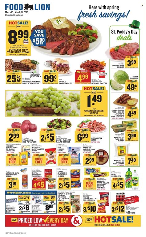 Food Lion (DE) Weekly Ad Flyer Specials March 15 to March 21, 2023