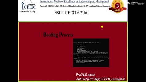 Booting Process In Linux Youtube