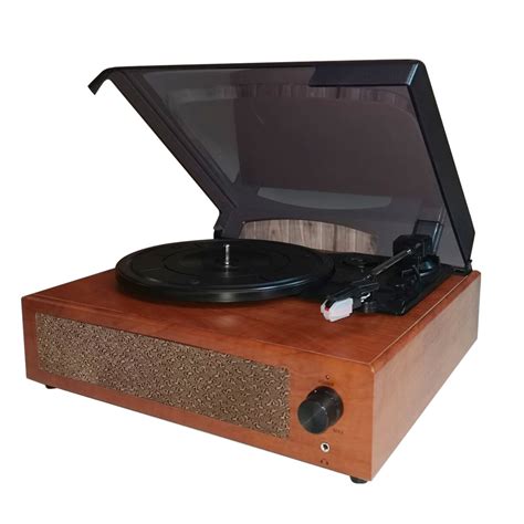 Portable Gramophone Vinyl Record Player Vintage Classic Turntable