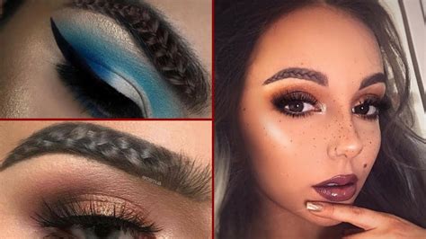 Hot Trend Alert Braided Eyebrows Are The New Beauty Obsession