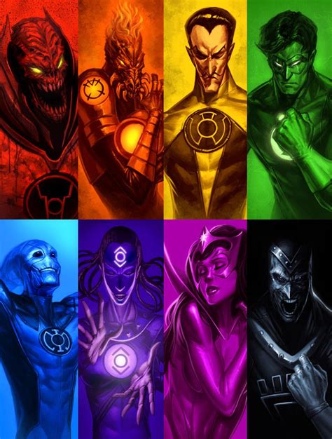 The Lantern Corps Is All Accounted For And Looking Amazing In Jimmy Xu