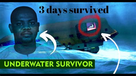 Incredible Survival 3 Days Trapped Underwater The Harrison Okene