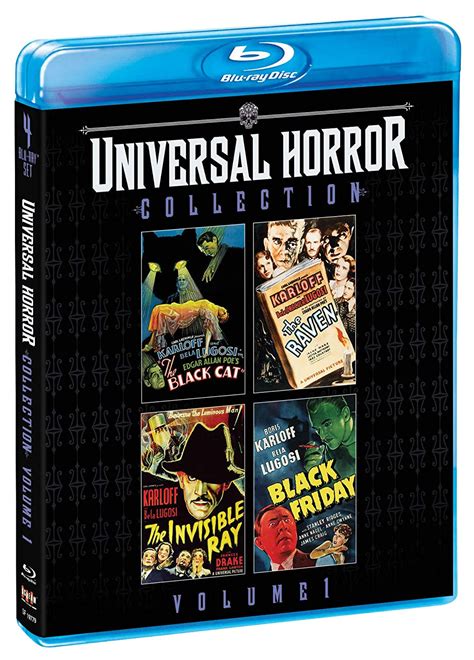 Blu Ray Pack Universal Horror Collection