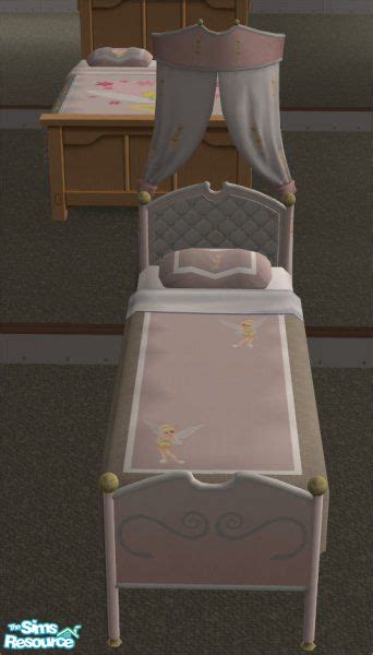 The Sims Resource Midlands Tinkerbell Bedroom Set Single Bed