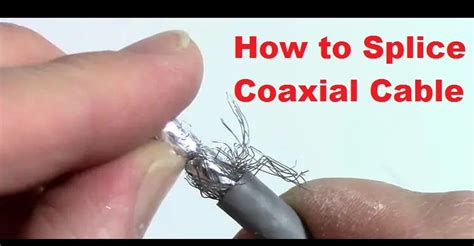 How To Splice Coaxial Cable Using Connectors ｜ Without Connectors