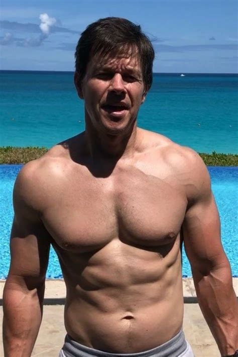 mark wahlberg shares a shirtless easter message for fans and our eggs are cracking actor mark