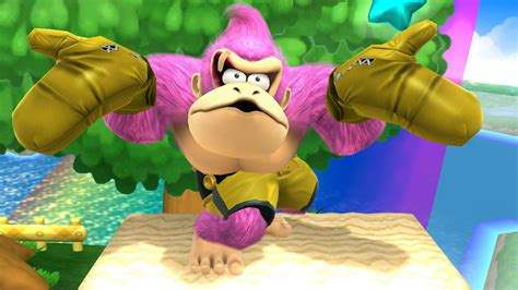Pink Boxer Donkey Kong Super Smash Bros Wii U Mods