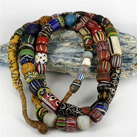 Antique Beads Beautiful African Trade Beads Glass Trade Beads Trade Beads