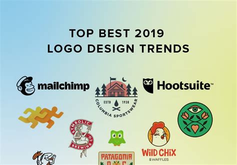 Las Mejores Tendencias De Diseño De Logotipos De 2019 Turbologo