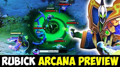 Rubick Arcana Preview Most Awaited Arcana With Awsome Awesome Effects