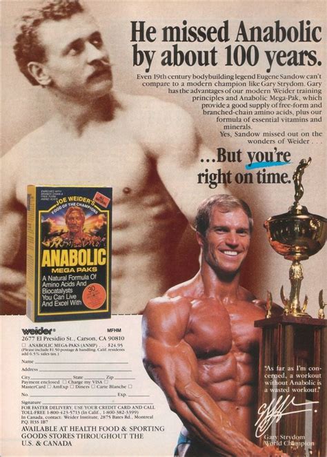 31 Old School Bodybuilding Magazine Ads You Must See