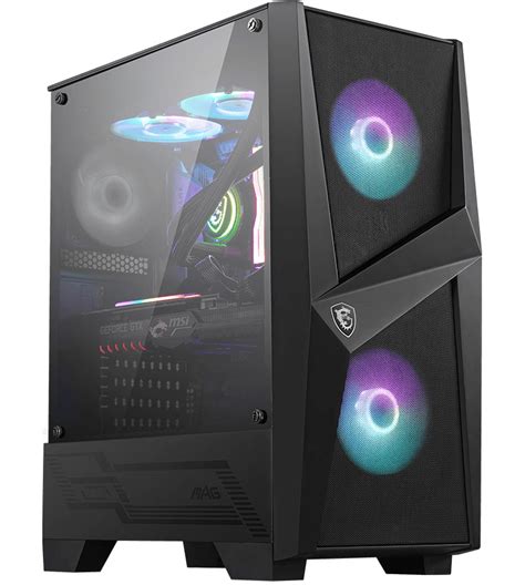 Msi Mag Forge 100r Mid Tower Case At Mighty Ape Nz