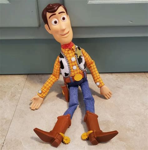 Disney Pixar Toy Story 4 Sheriff Woody Pull String Talking 15 Doll