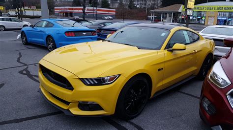 Triple Yellow For Mustang Gt Premium Package Youtube