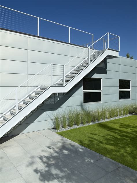 Outside Stairs Ideas Exterior Stair Design Deck Landing
