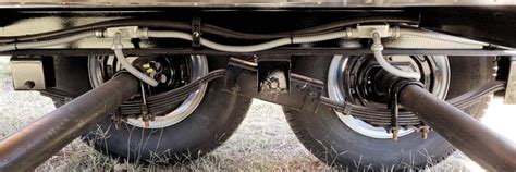 Tandem Axles Triples Choosing Best Trailer Axles Technology