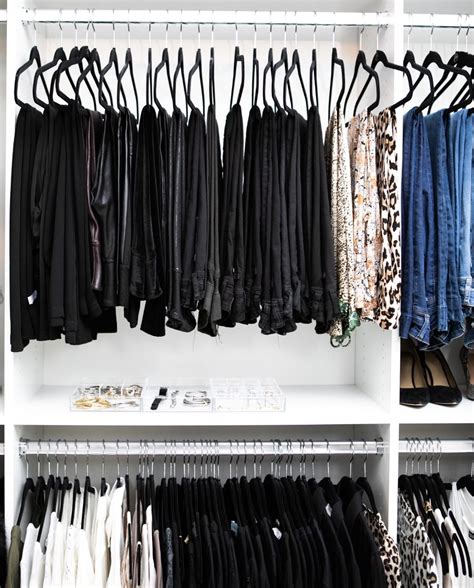 Color Coded Closet In Color Coded Closet Organized Lifestyle