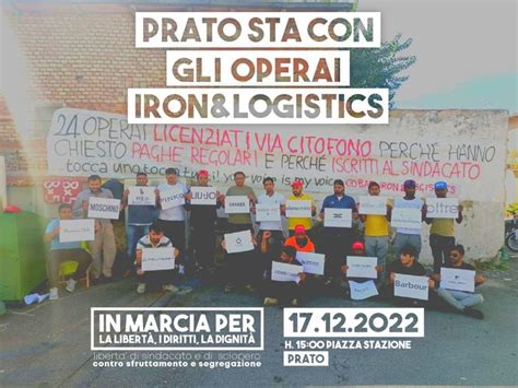 PRATO Il 17 12 marcia per la libertà i diritti la dignità Con i